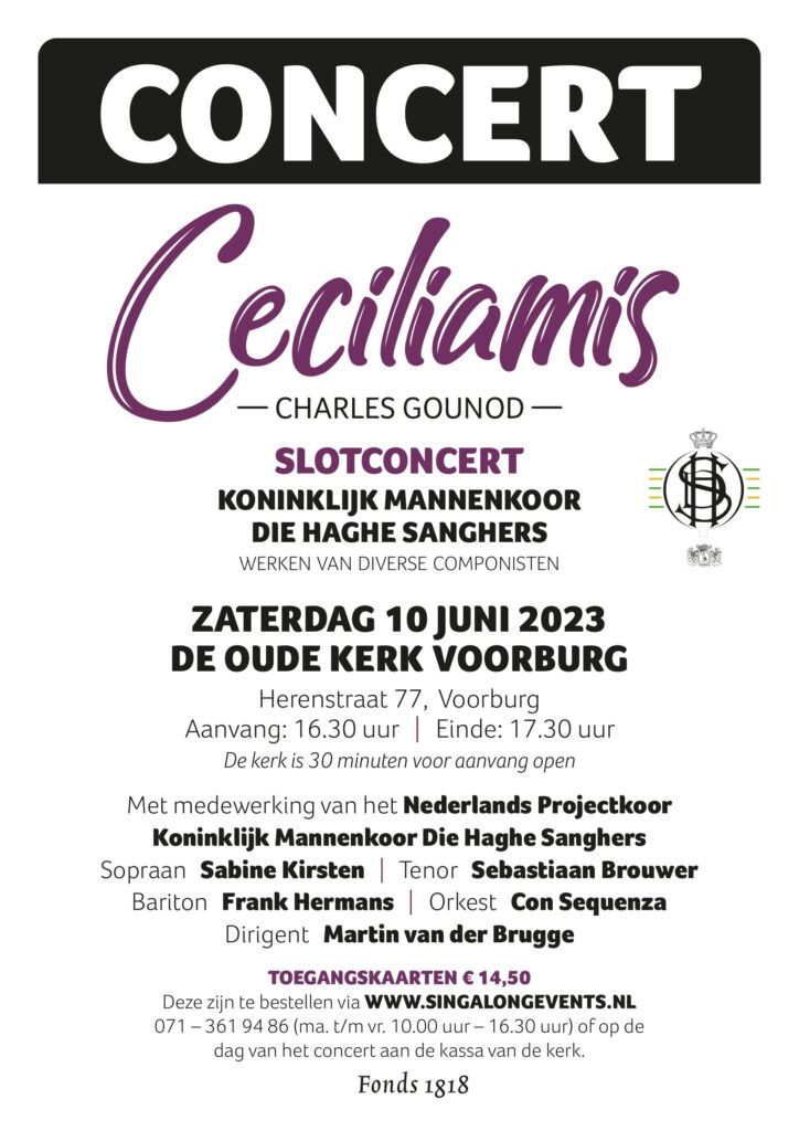 Flyer concert Ceciliamis